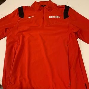 MENS Nike Ohio state on field wind breaker